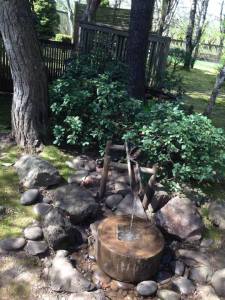 The garden at Torii Mor