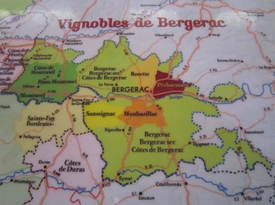 map bergerac