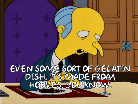 Its made from hooves